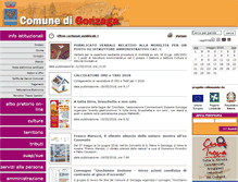 Tablet Screenshot of comune.gonzaga.mn.it